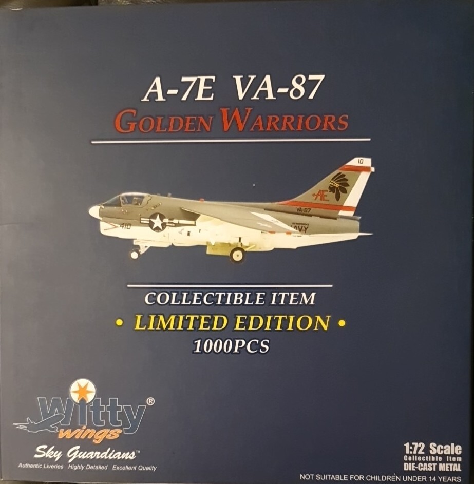 Sky Guardians/Witty Wings Aviation A-7E VA-87 Golden Warriors WTW-72-024-003
