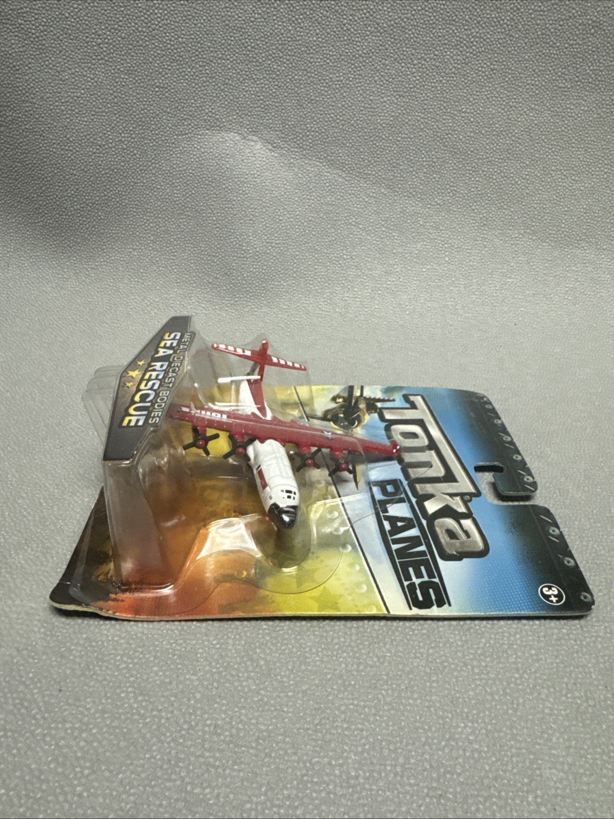 Tonka Metals Lot Costal Unit Helicopter, Sea & Pontoon Rescue Plane 1/64 READ