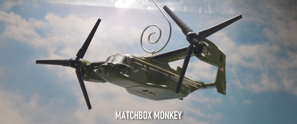 Bell Boeing V-22 Osprey US MARINES One Military HMX-1 Custom Christmas Ornament