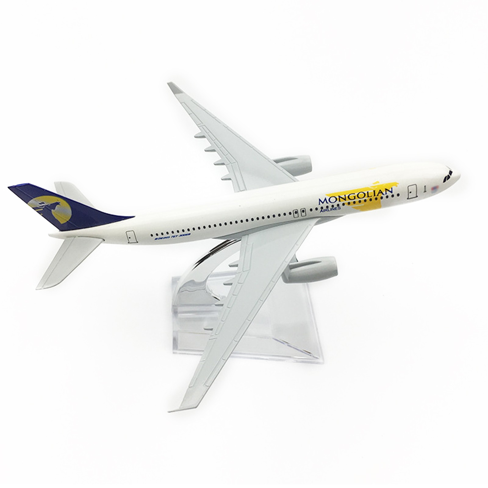1:400 16cm B767 Mongolian Airlines Airplane Model Alloy Plane Model Gifts/Decor