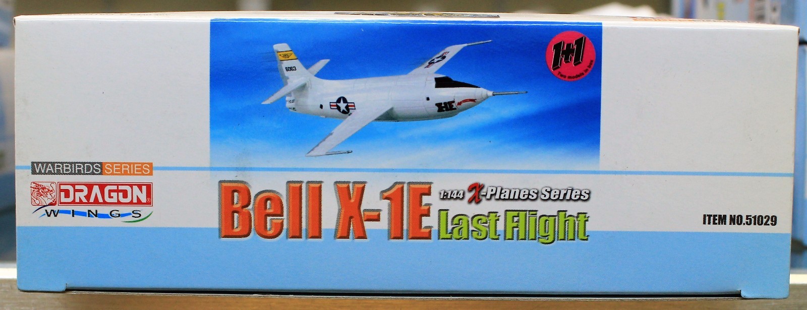 DRAGON WINGS 51029 Plastic Model BELL X-1E Last Flight Scale 1:144 Ready Made