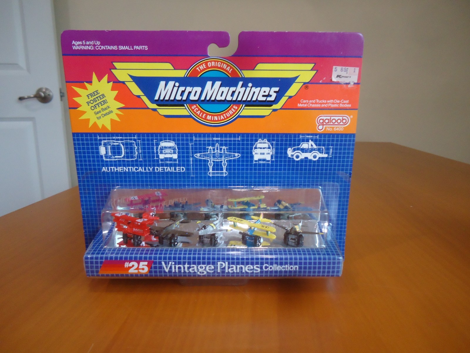 Galoob Micro Machines Vintage Planes Collection #25