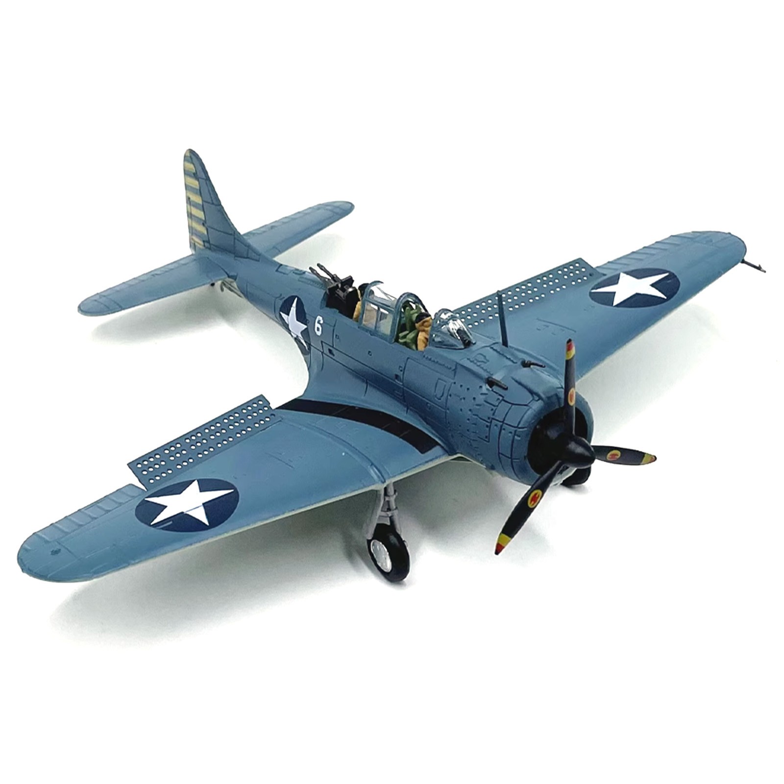 1:72 US SBD-3 Dive Bomber Fighter Alloy Aircraft Model Military Plane Collection