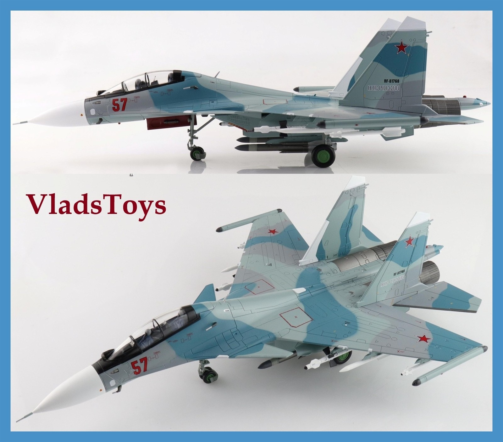 Hobby Master 1/72 Su-30SM Flanker-H Russian Air Force Red 57 Russia, 2018 HA9512
