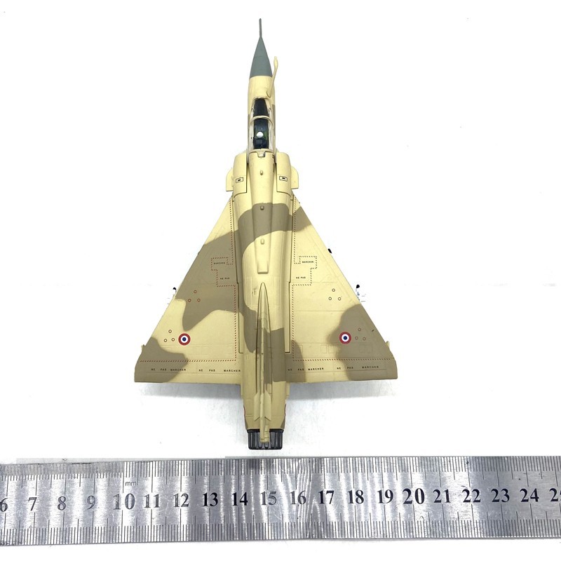 1:100 French Dassault Mirage 2000 Jet Fighter Model Diecast Military Collection
