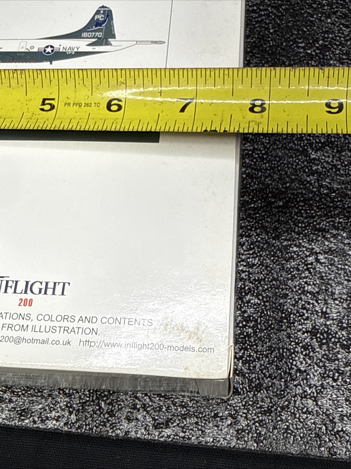 1:200 InFlight USA Navy Lockheed P-3C Orion Diecast Model. IFP3SPEC001