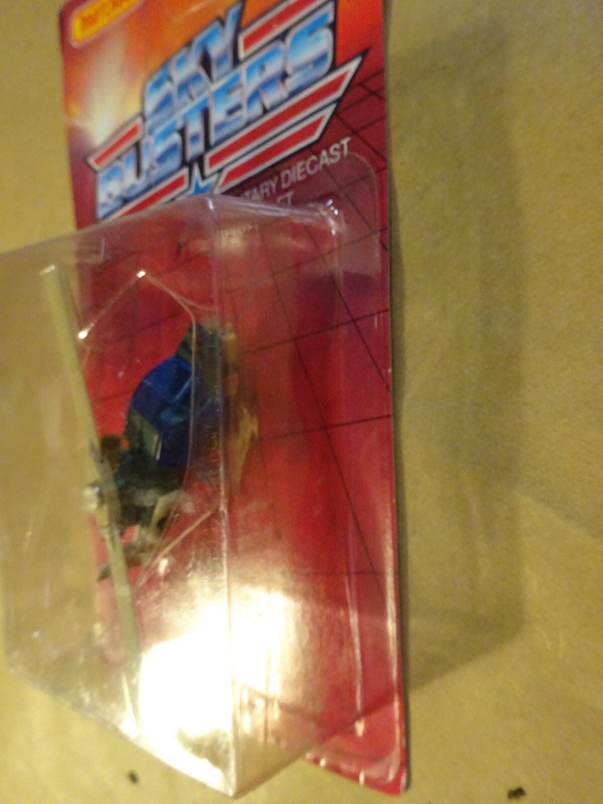 Vintage 1988 Matchbox Sky Busters Mission Chopper SB12 Military Aircraft
