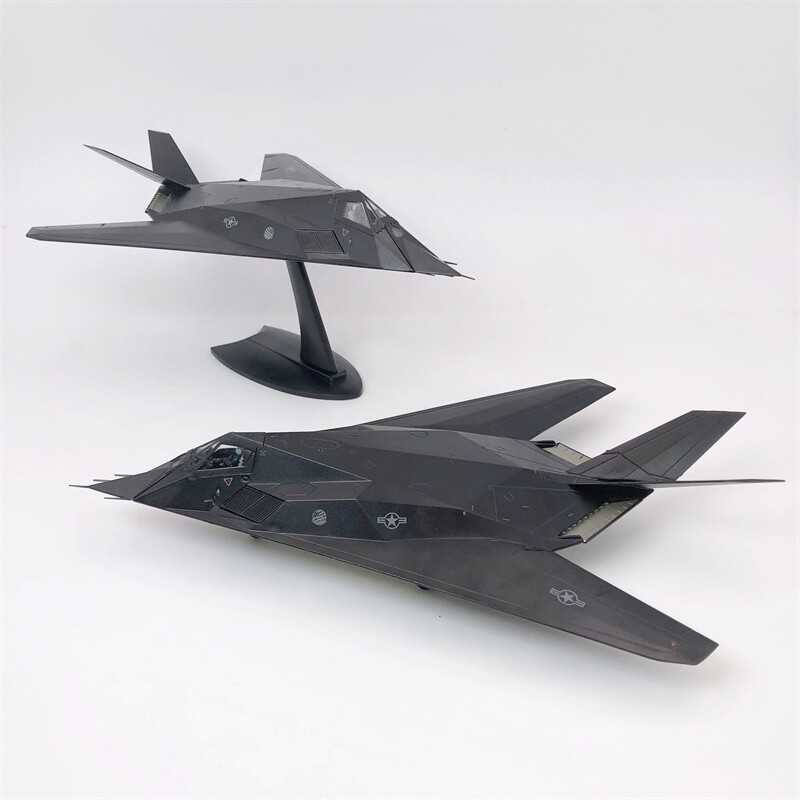 1:72 Alloy Diecast Military Model Lockheed F-117 Nighthawk Attack Fighter Plane