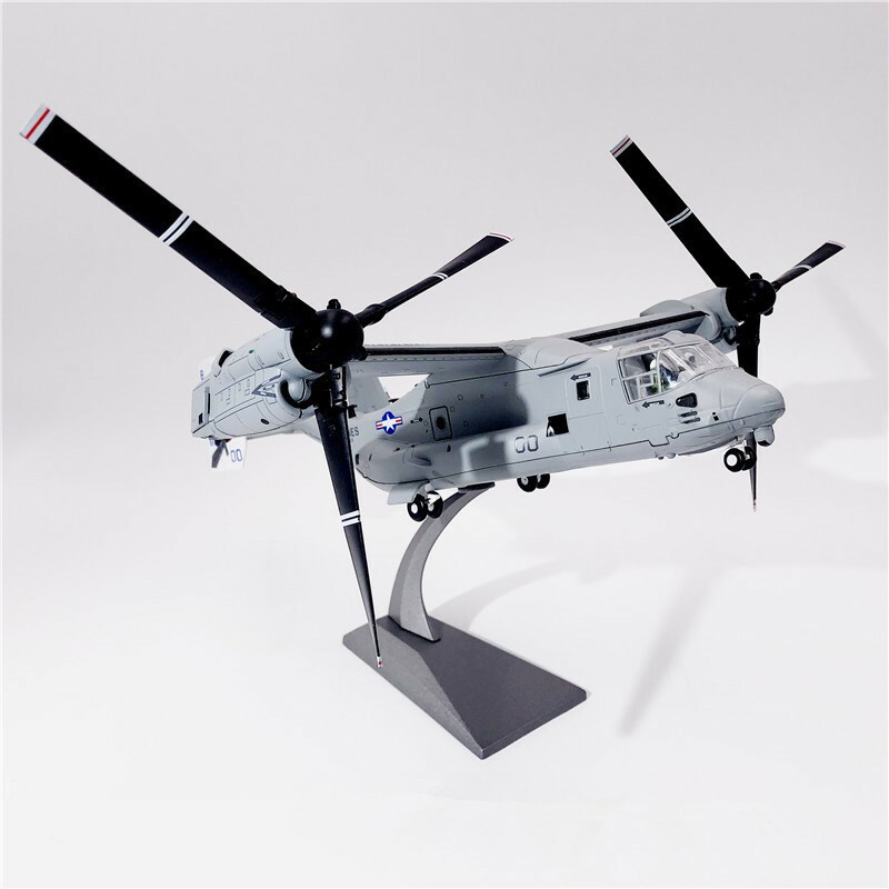 1/72 US Marine Corps V22 Osprey Diecast Model Display Collection Statue Gift