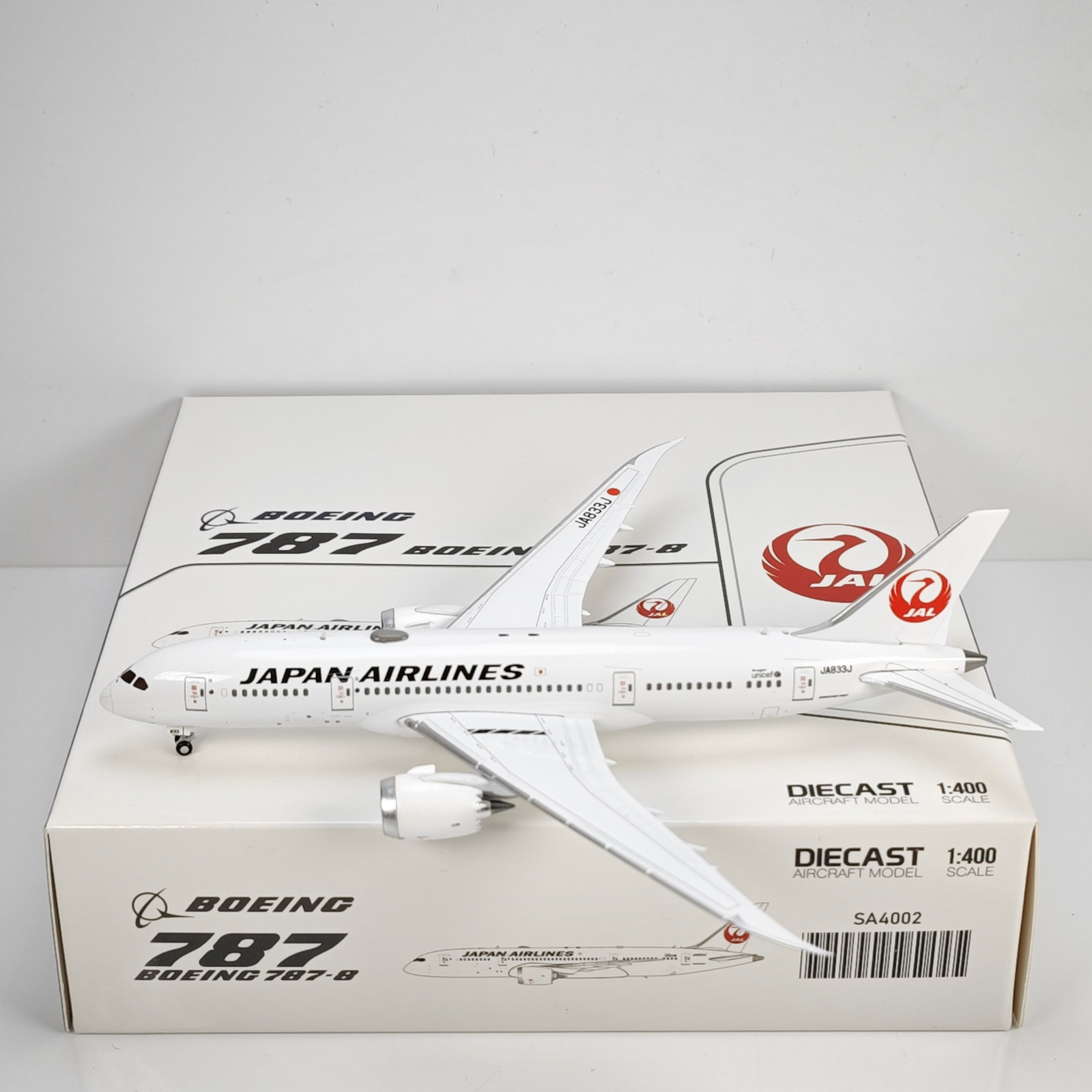 1:400 JC Wings SAUDIA BOEING B787-9 Passenger Airplane Diecast Aircraft Model