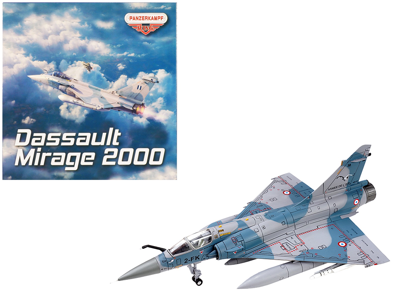 Dassault Mirage 2000-5F Cigognes French AF 1/72 Diecast Model by Panzerkampf