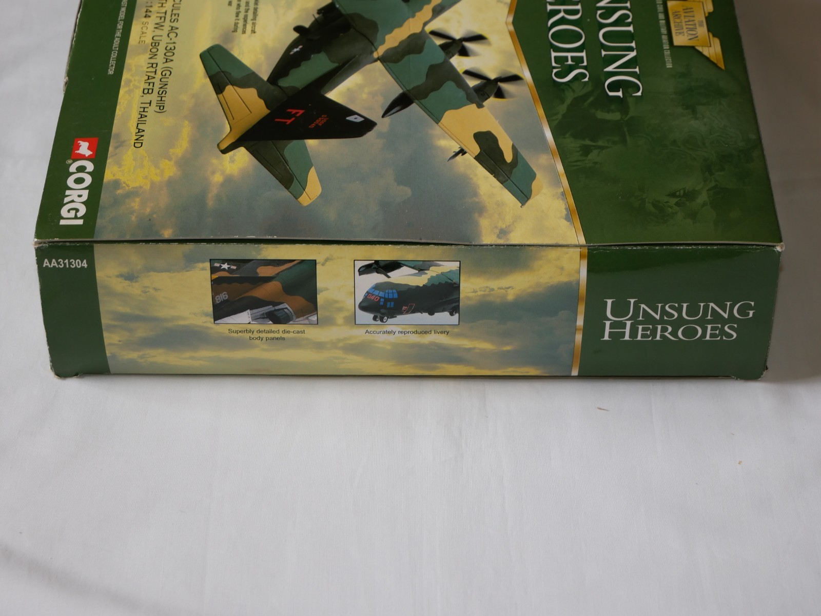 Corgi Lockheed Hercules AC-130 (Gunship) 16th SOS 8th TFW Ubon RTFB Thailand