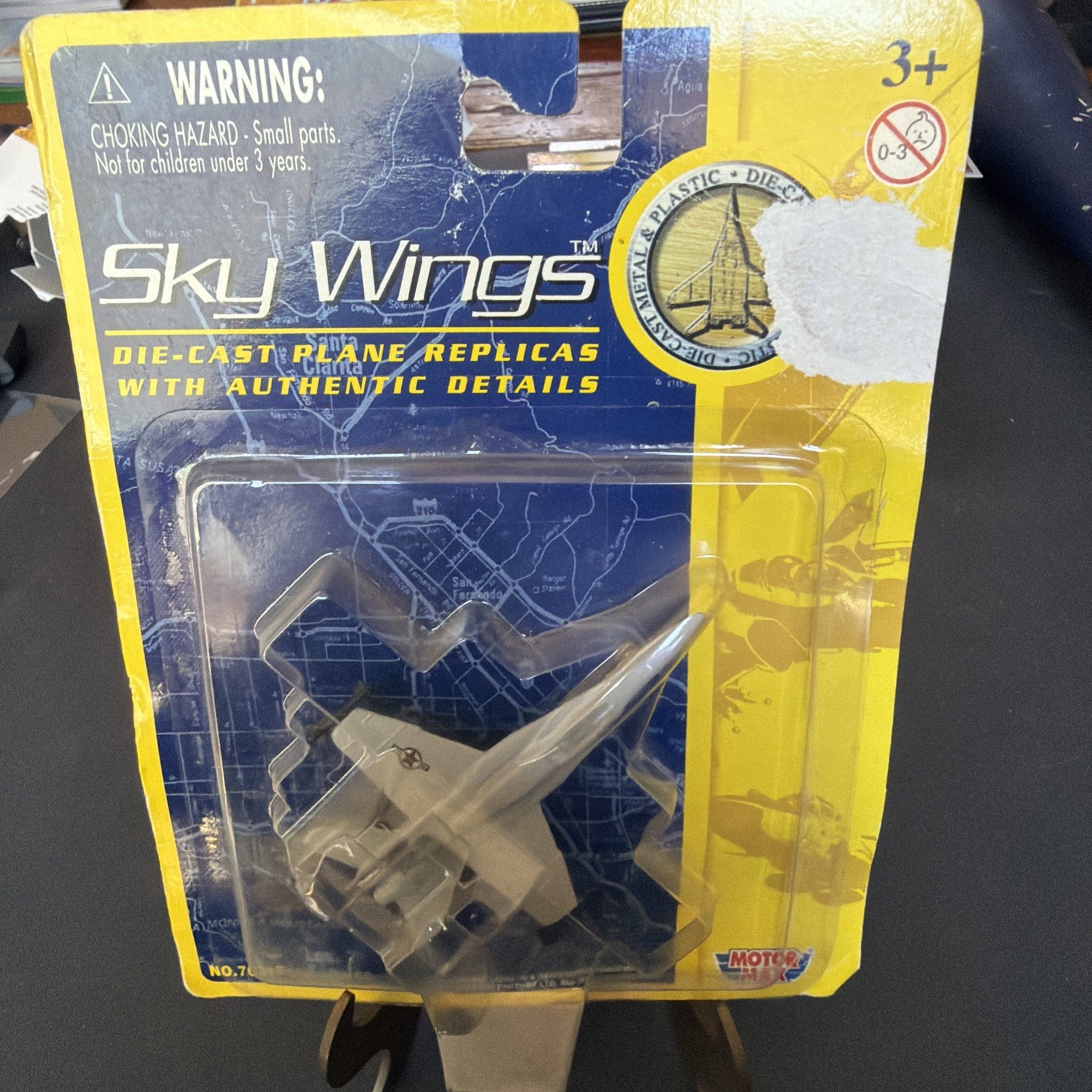 Sky Wings Die-cast Airplane Jet Plane No. 76317 By Motor Max