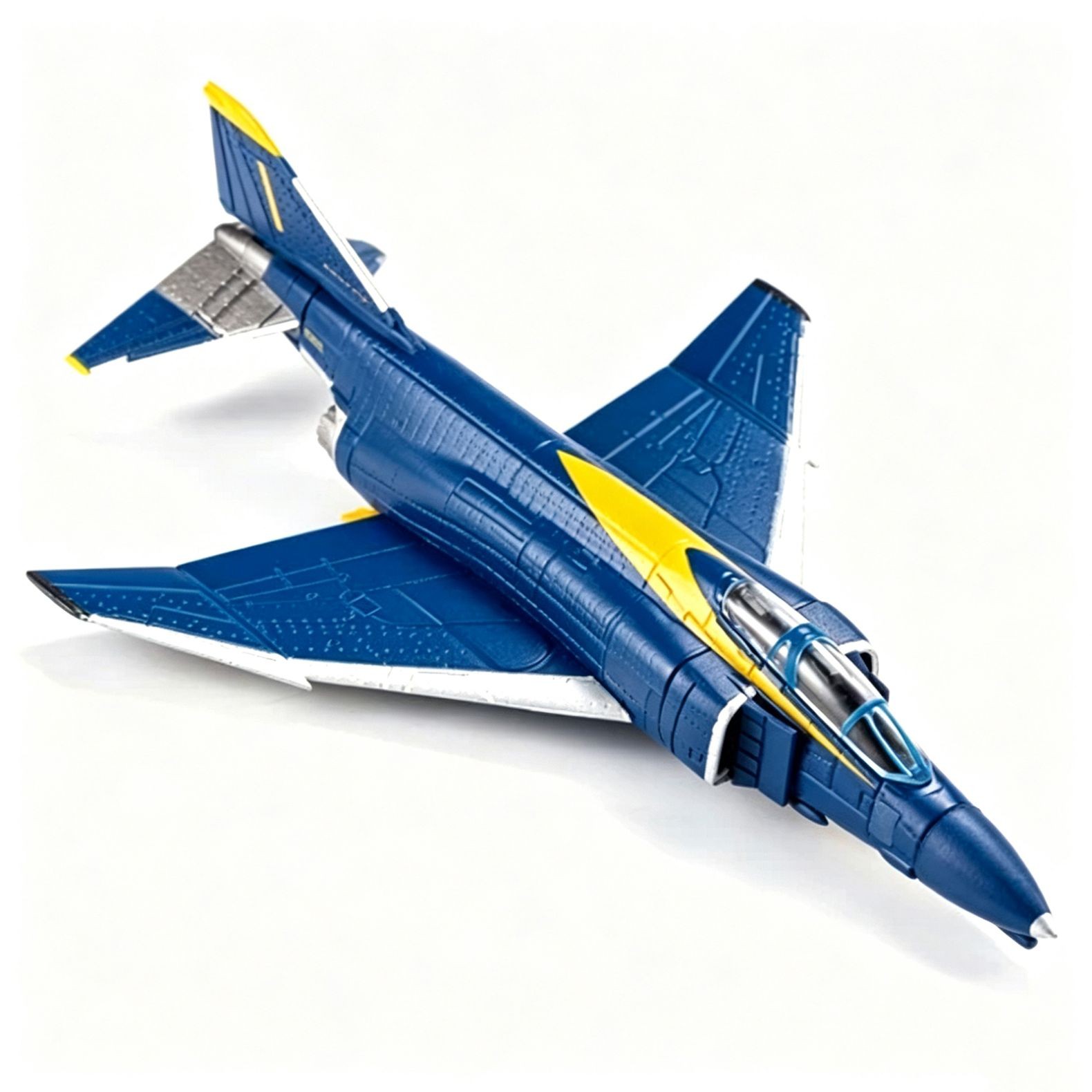 New 14cm Diecast Alloy 1/144 Scale F-4 Phantom II Fighter Desk Model