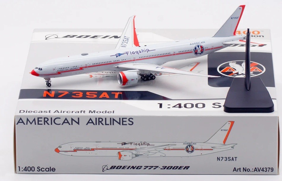 American Airlines / Boeing 777-300ER / N735AT / AV4379 / 1:400