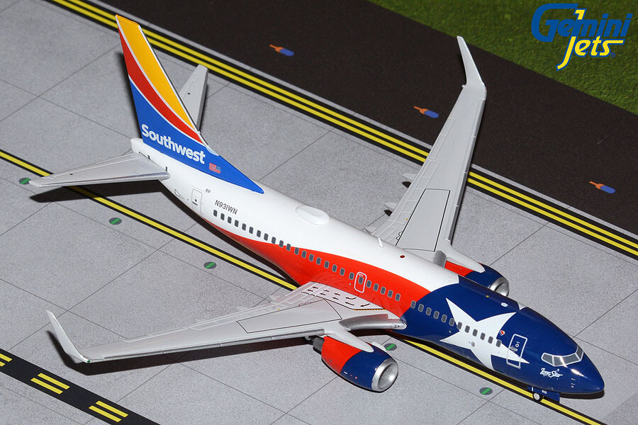 Southwest Airlines 737-700 Lone Star One Gemini Jets G2SWA1009 Scale 1:200