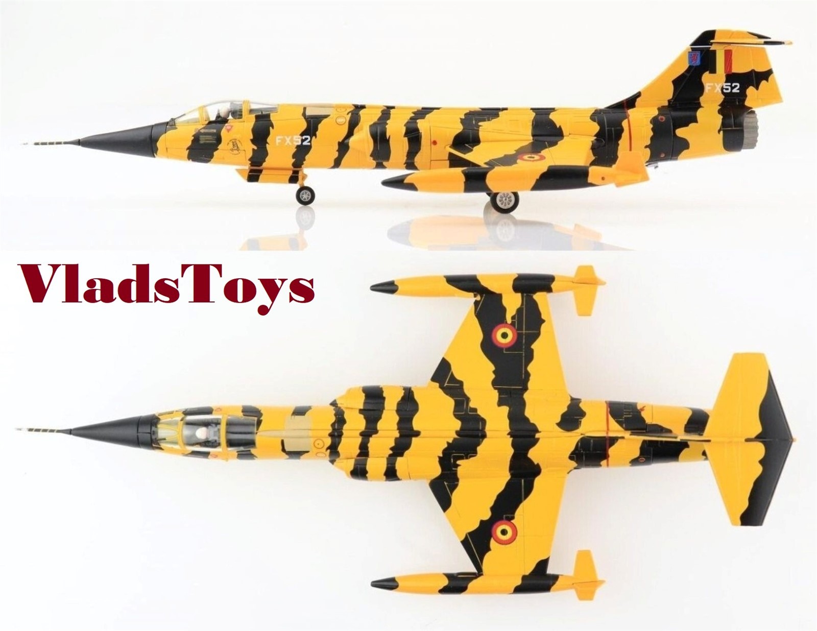 Hobby Master 1/72 F-104G BAF 31 Sqn FX52 Kleine Brogel AB NATO Tiger Meet HA1068
