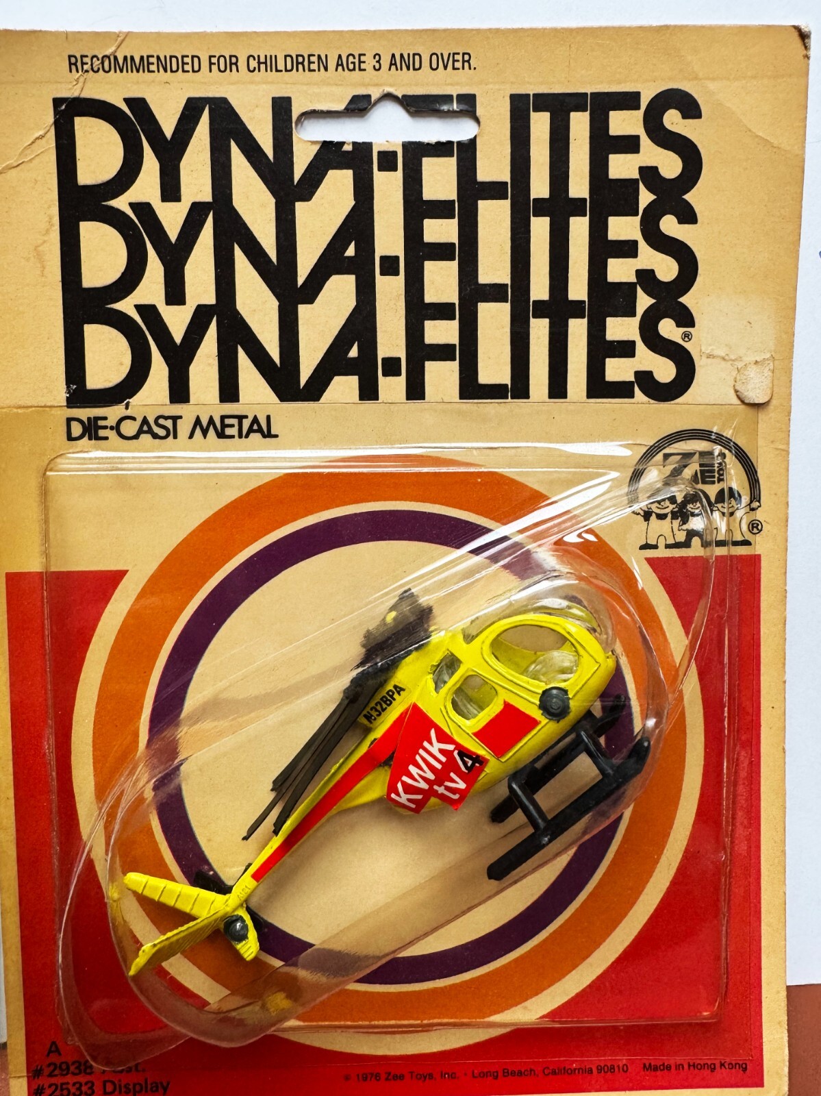 Zylmex – Dyna-Flites – Hughes OH-6A Cayuse Helicopter KWIK TV4 1976 – Zee – A121