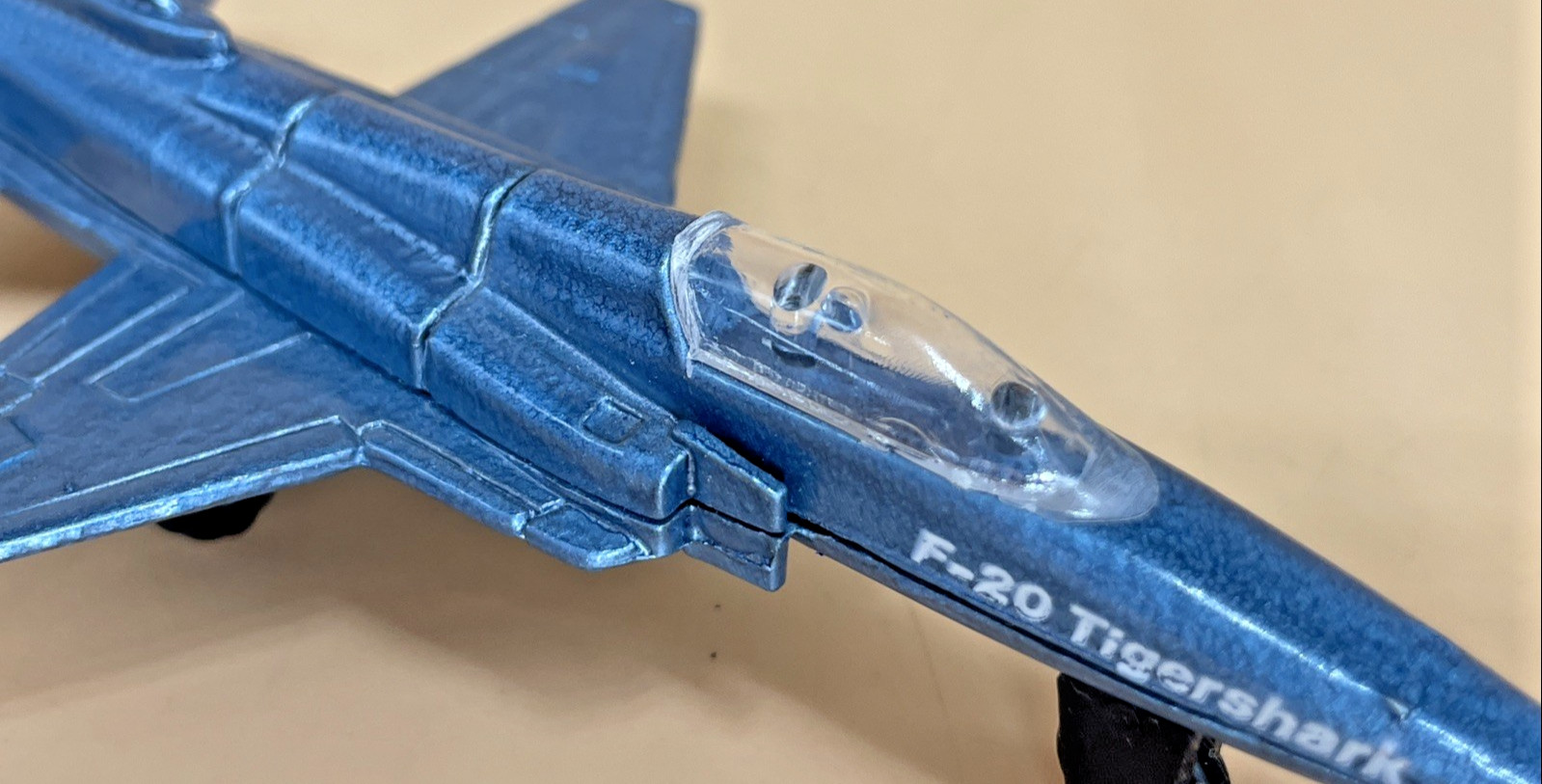 Zee Toys Zylmex A212 F-20 Tigershark Super Dyna-Flites Diecast Jet Vintage