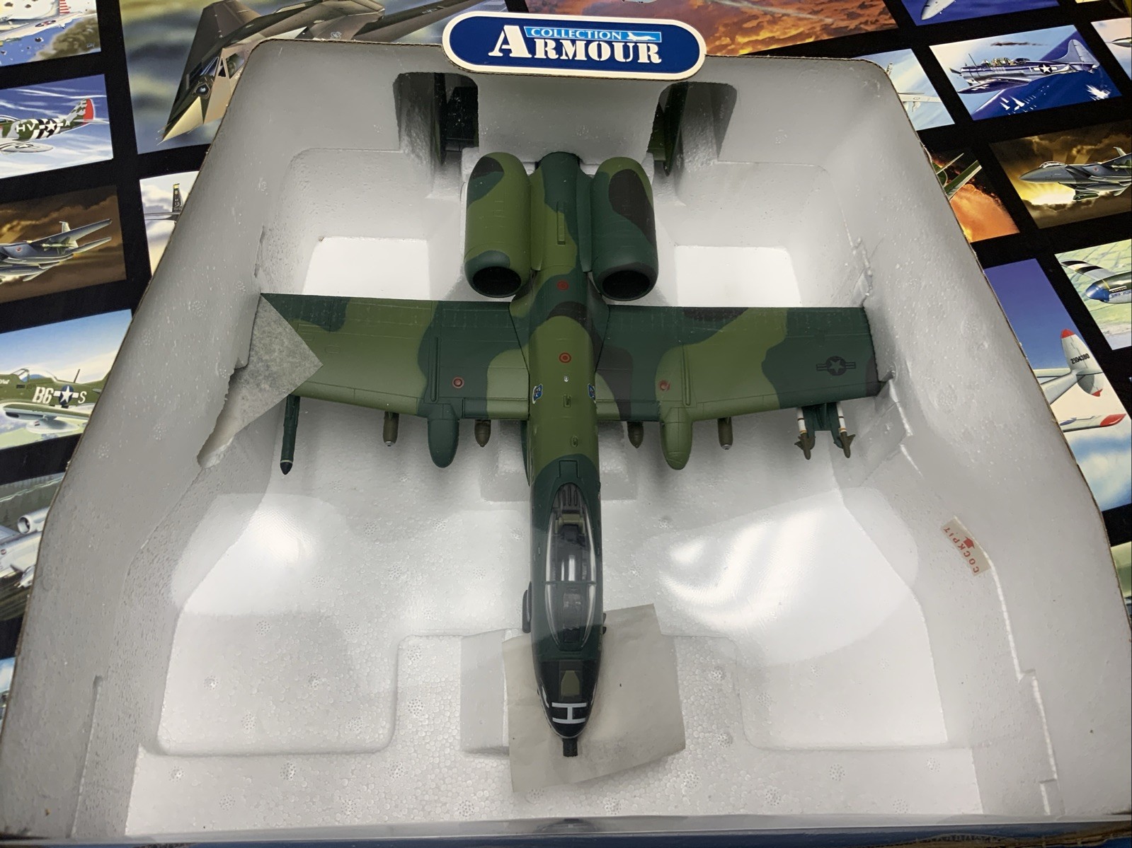 Franklin Mint Armour Collection A10 WARTHOG USAF AIR FORCE B11 B921