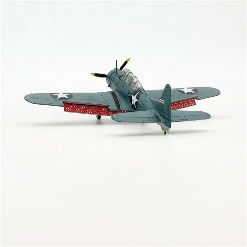 Wltk WWII US NAVY SBD-3 Dauntless Dive Bomber Lt Richard Best 1/72 Diecast Model
