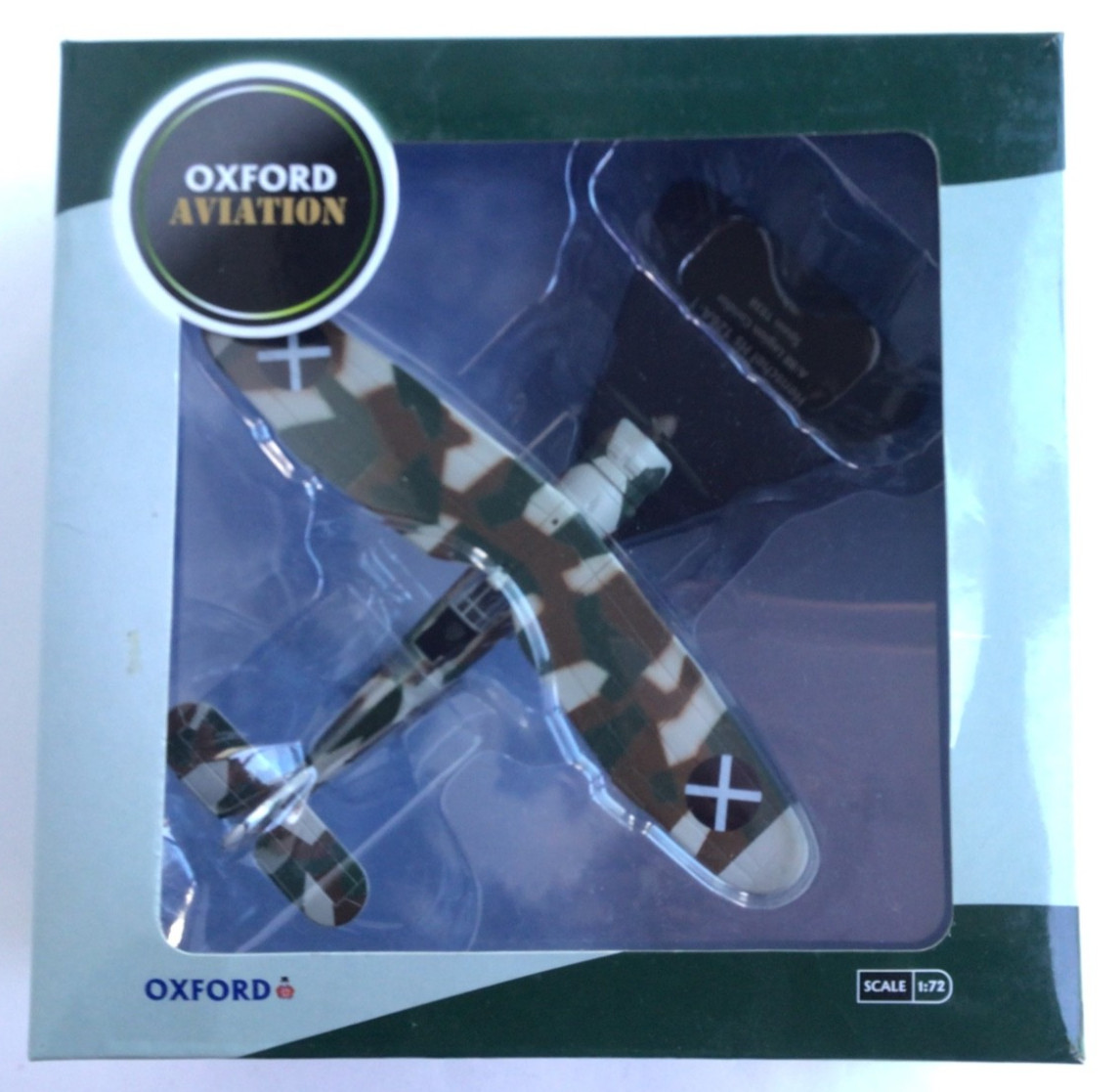 Oxford Aviation AC044 Henschel Hs 126A-1 A/88 Legion Condor Spain 1938 1:72