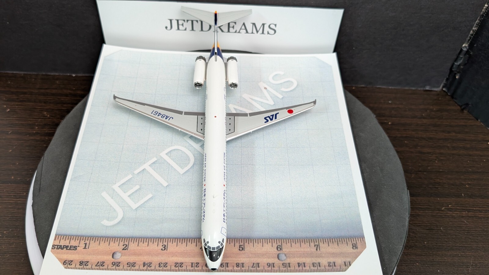 1/200 JAS JAPAN AIR SYSTEM MCDONNELL MD-81 1980’S COLORS JA8461 JC WINGS