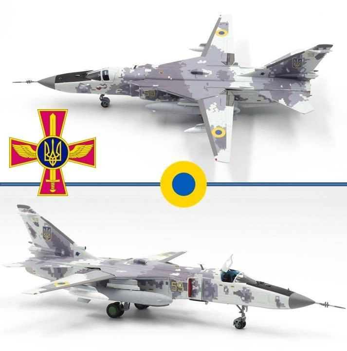 Calibre Wings 1/72 CA722405 Sukhoi Su-24MR Fencer-E Ukrainian Air Force