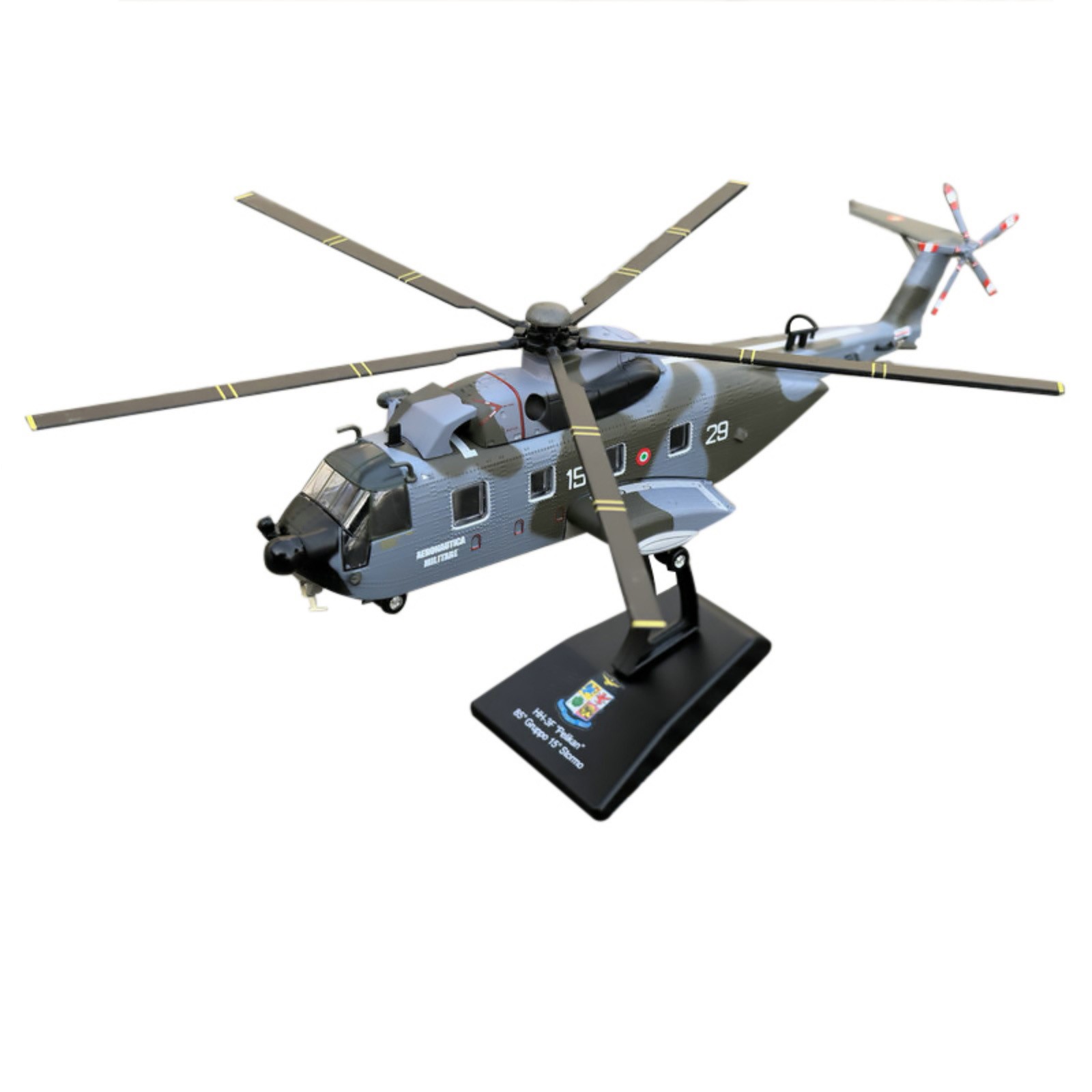 Italian Air Force Sikorsky HH-3F Pelican Diecast Model 1/100 Scale Finished Gift