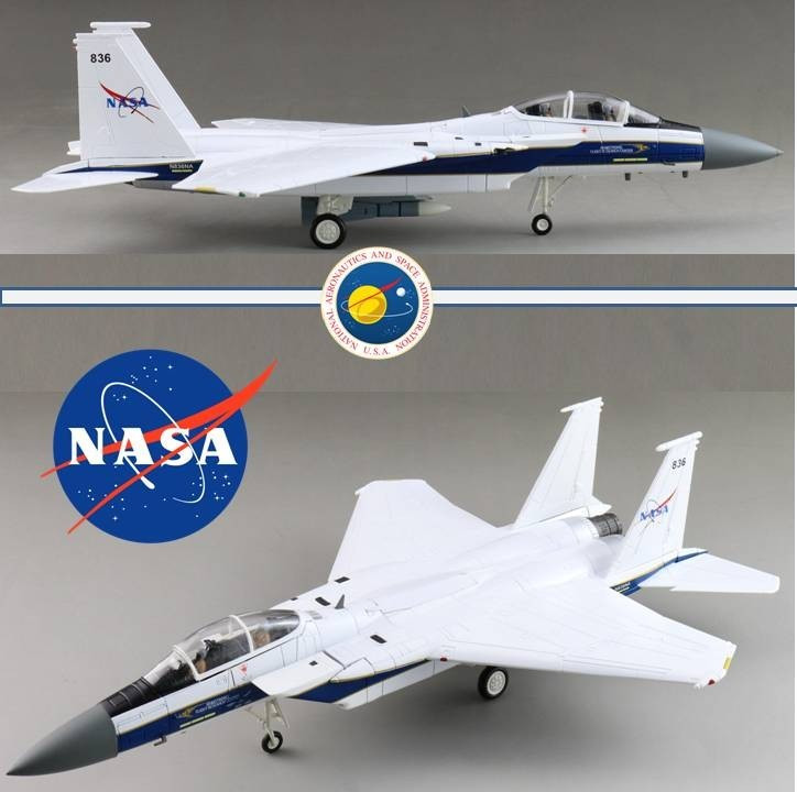 Hobby Master 1/72 HA4572 F-15B Eagle NASA Dryden Flight Research Center w/Aim-54