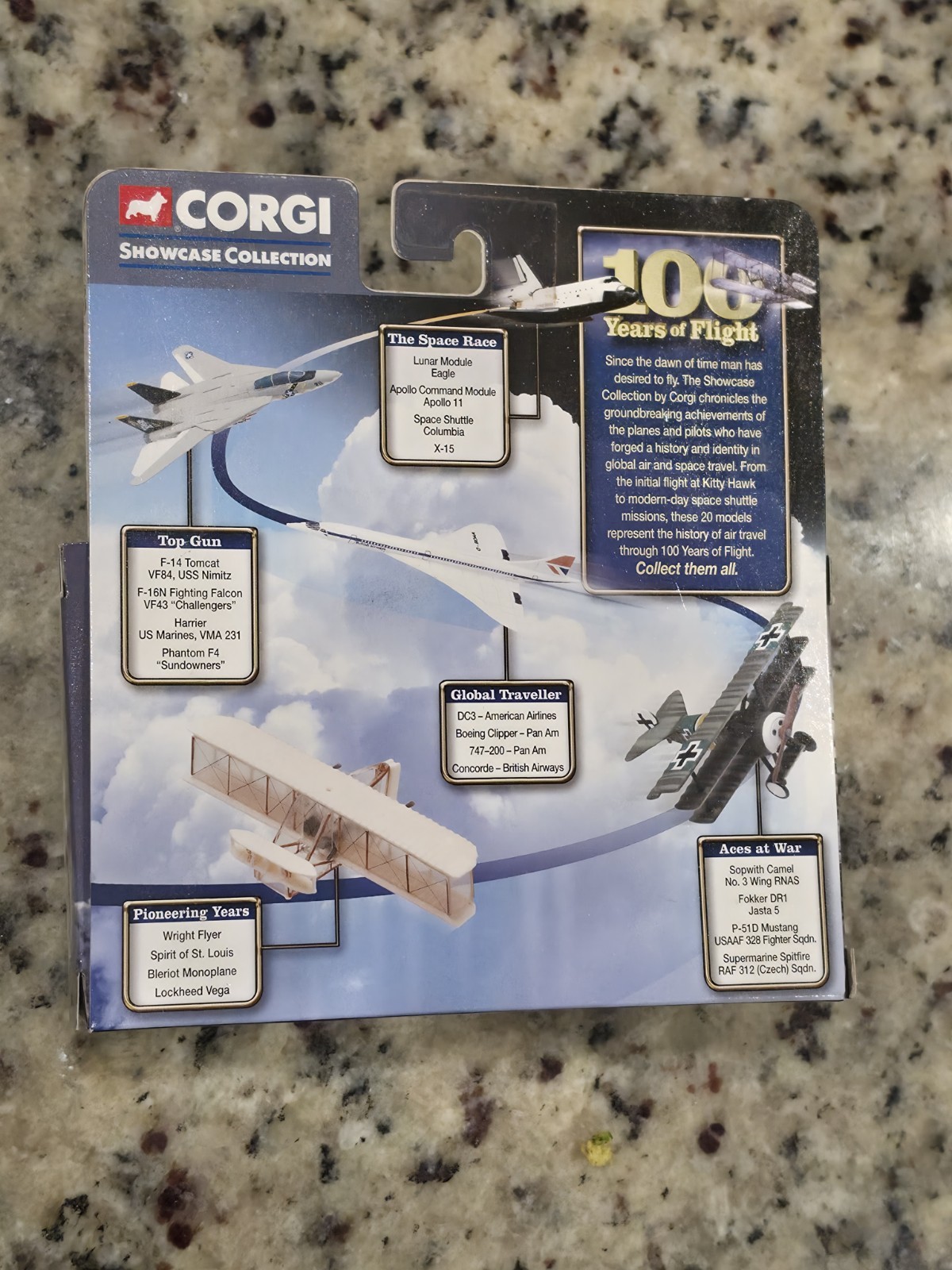 2003 Corgi Showcase Collection 100 Years of Flight KITTYHAWK CS90110 NIB
