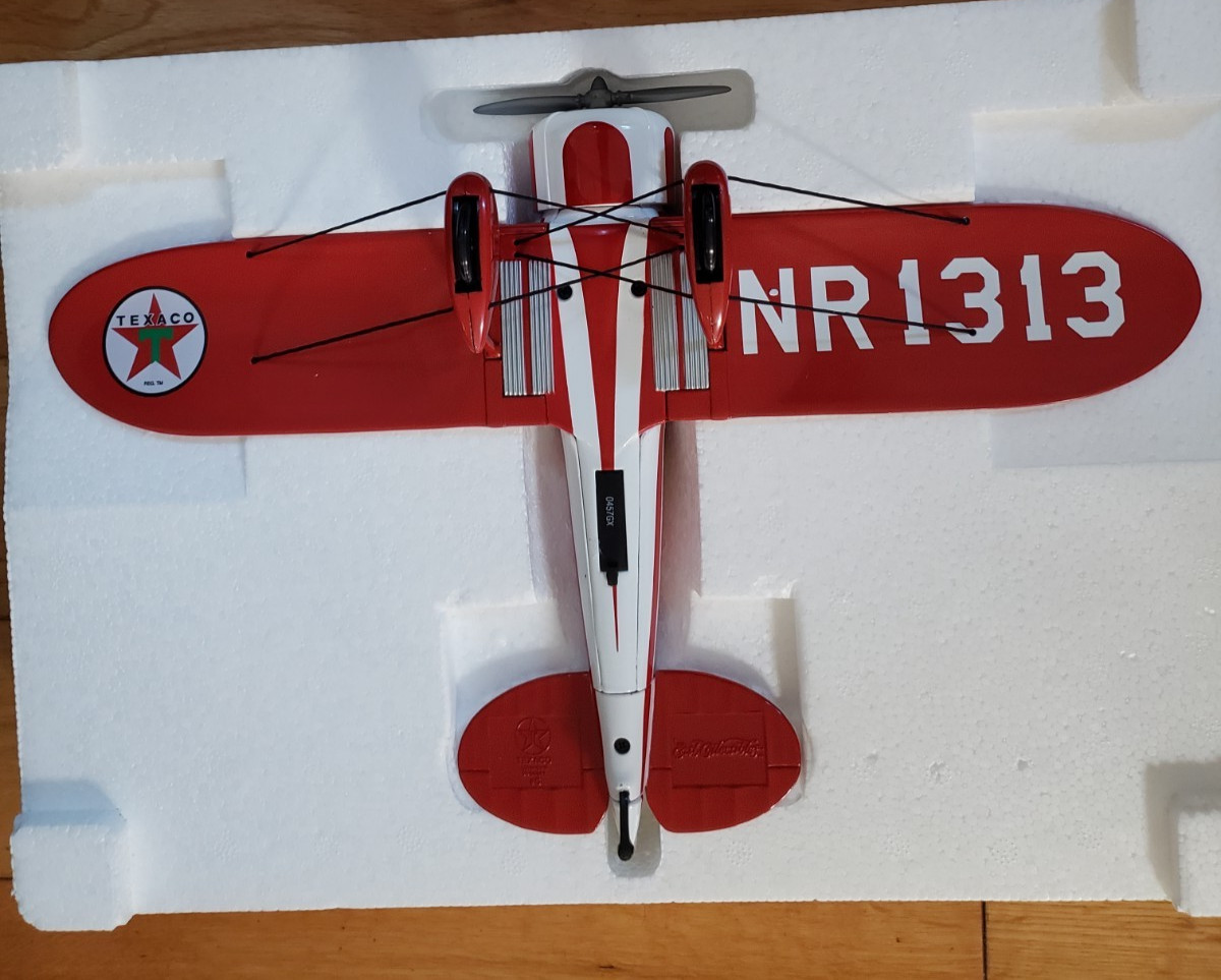 Wings Of Texaco 1930 Travel Air Model R Mystery Ship 5th In The Series Box Wear