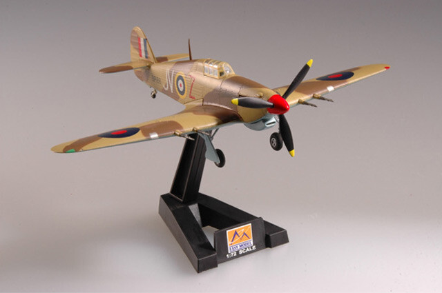 37269 Easy Model Hurricane Mk II 1/72 Model RAF No.6 Sqn