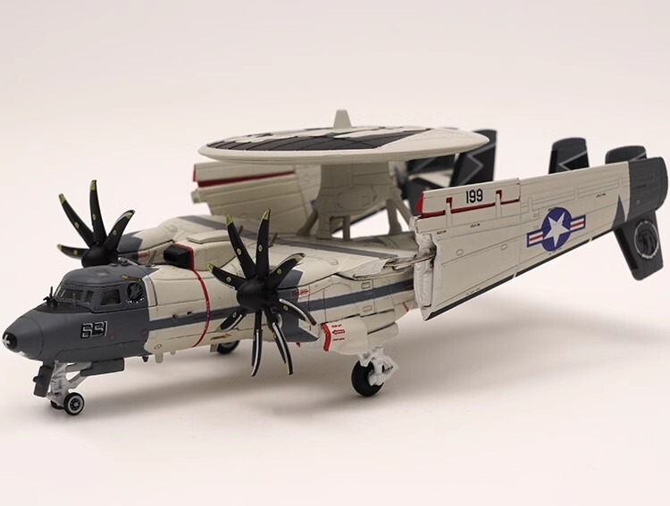 1/144 E-2C Early Warning Aircraft E2 Vaw-120 Alloy Finished Static Model