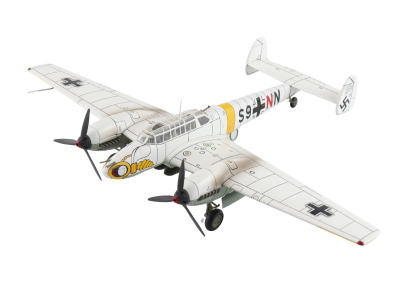 Messerschmitt Bf 110E (S9+NN) Soviet Union Diecast 1:72 Scale Model HA1816MC