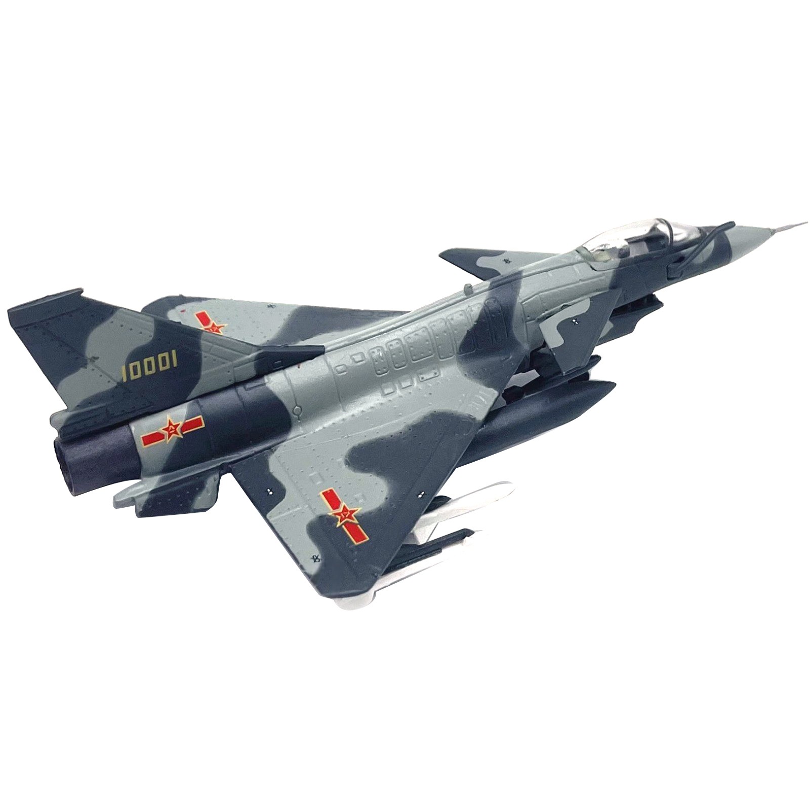 1/144 Diecast Alloy Chinese J-10 Vigorous Dragon Fighter Military Plane Model