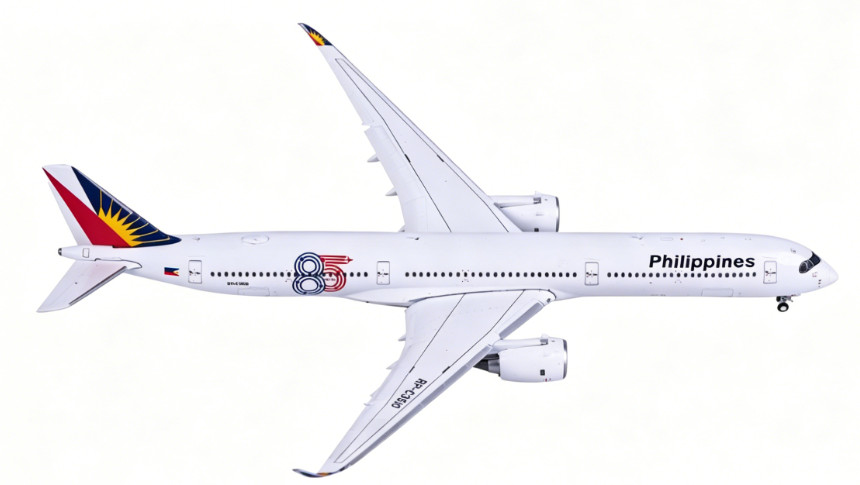 1:400 GeminiJets Philippine Airbus A350‑1000 RP‑C3510 Diecast Plane Model