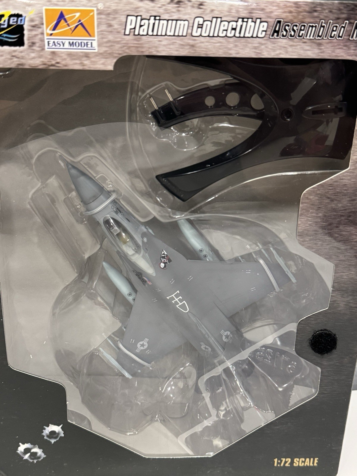 Easy Model F-16 A/C 187th FW 88-0399-AL Die Cast Aircraft NIP