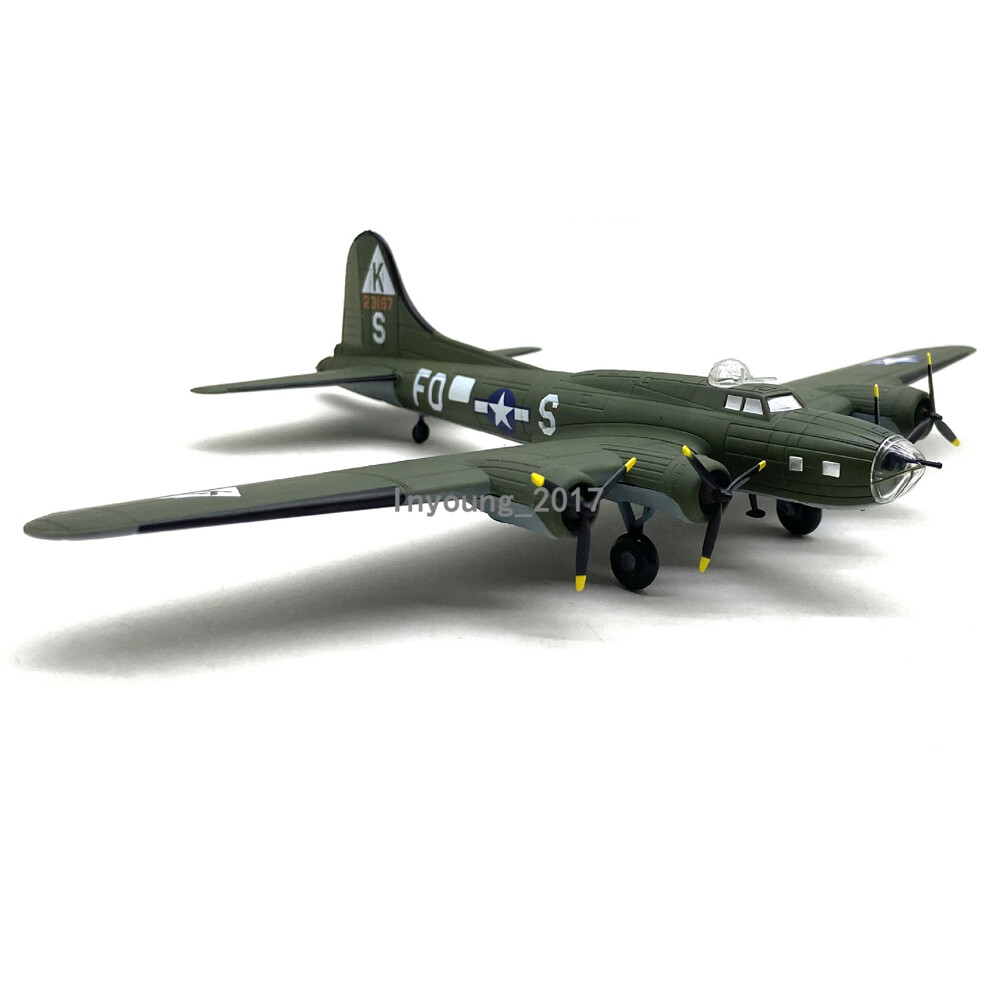 1/144 1994 WWII US Boeing B-17F Flying Fortress Fighter Model Diecast Airplane