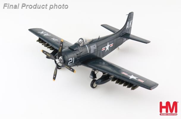 Hobbymaster Douglas AD-3 Skyraider USMC Korea HA2918 1:72 NIB