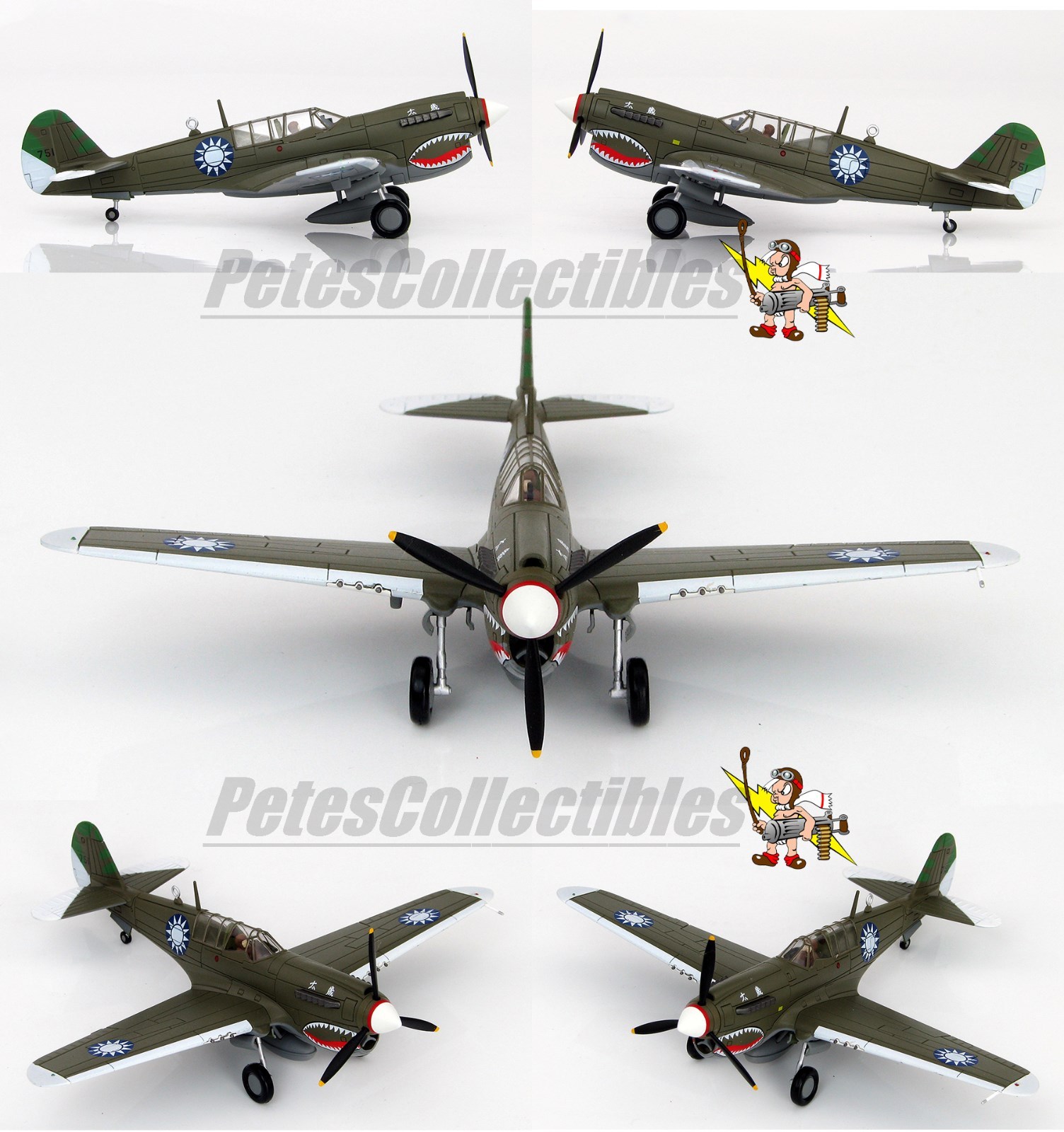 HOBBY MASTER HA5502 Curtiss P-40N Warhawk Chinese Air Force 5th FG 29th FS China