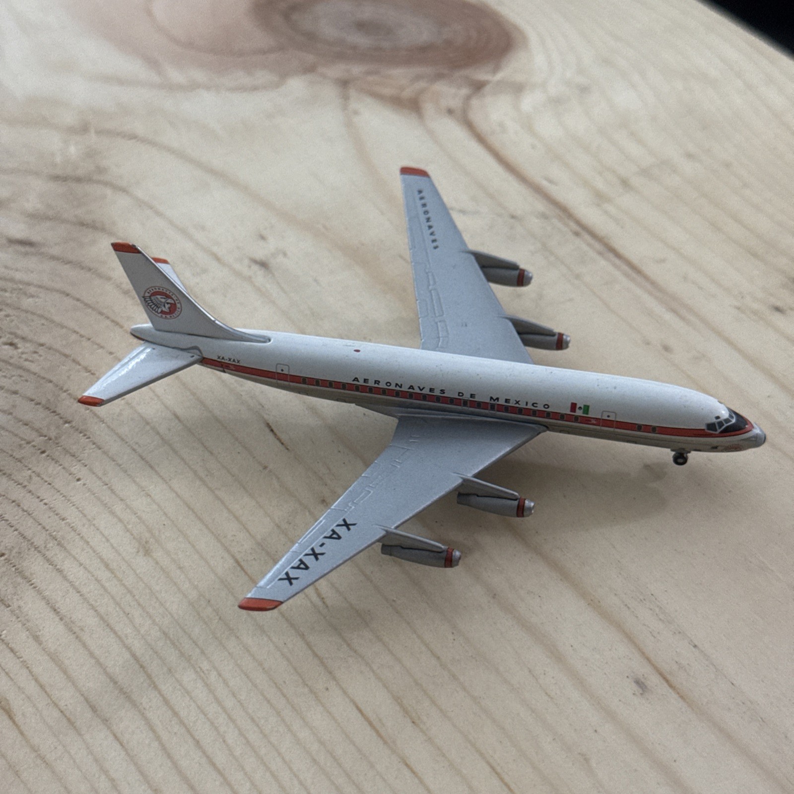 Gemini jets 1:400 Aeronaves De Mexico Dc-8-21 RN# xa-Xax