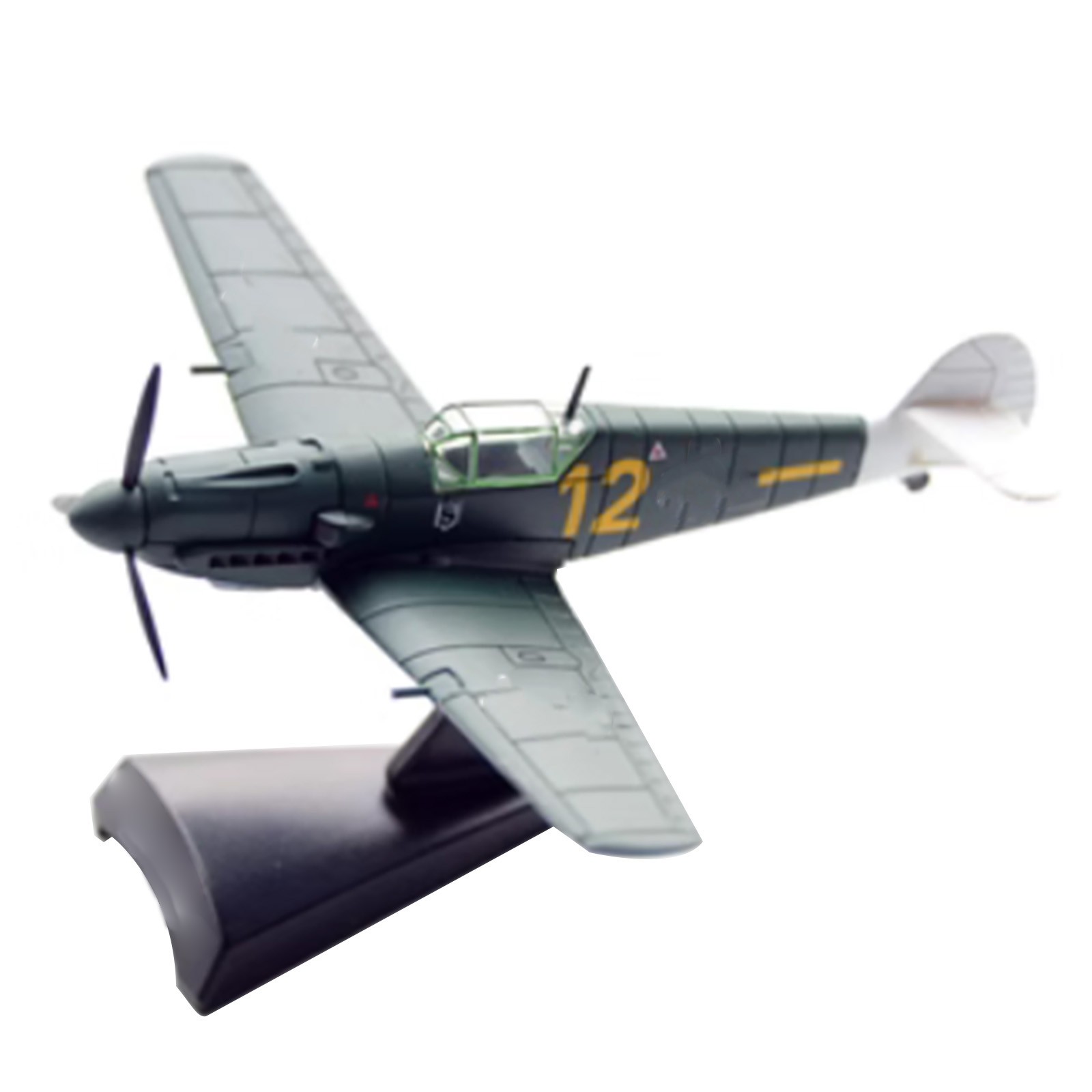1:100 Scale Germany Messerschmitt BF109E Fighter Aircraft Alloy Model For Kid