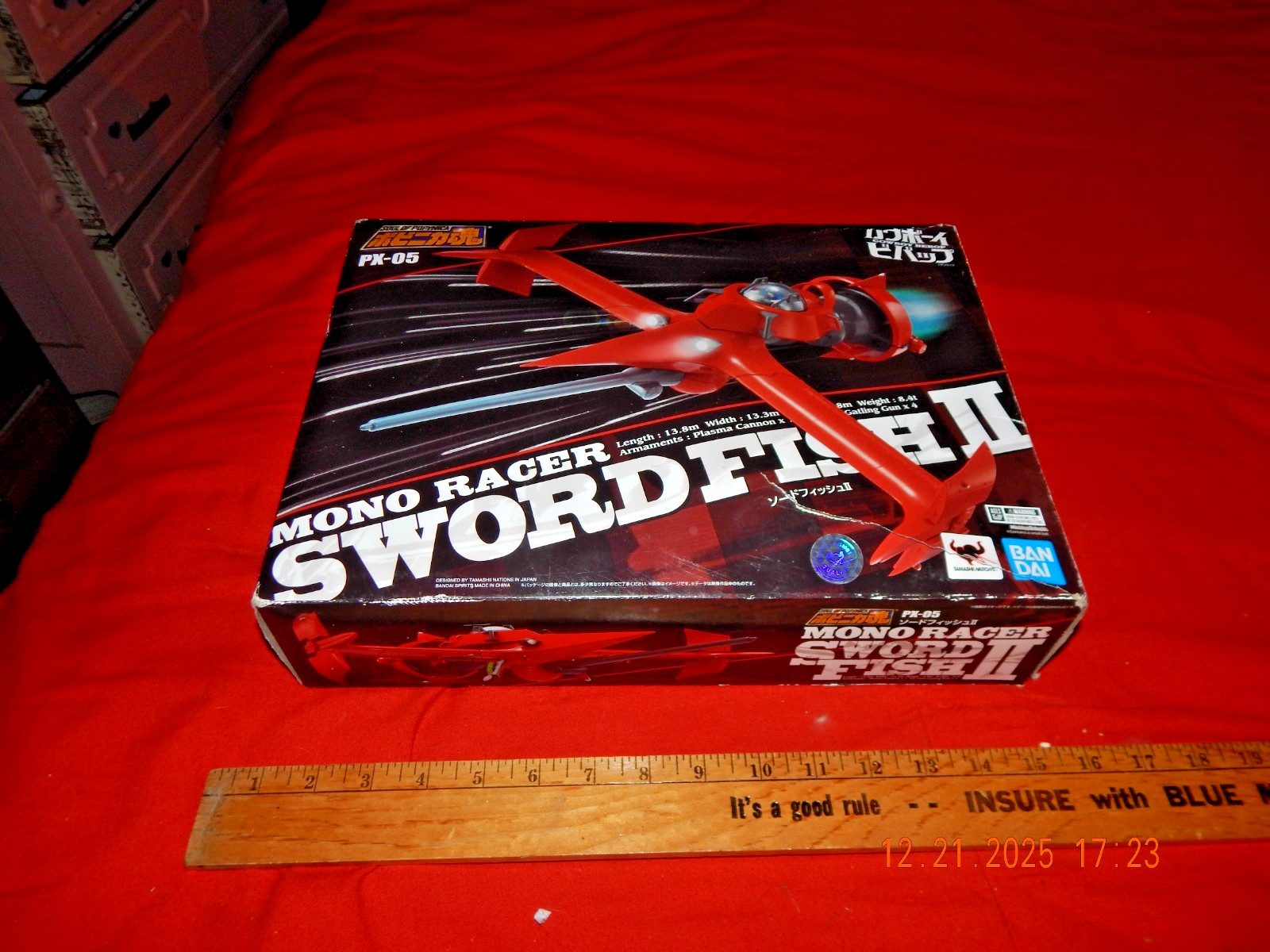 Ban Dai Mono Racer Swordfish II PX-05 – New in open box