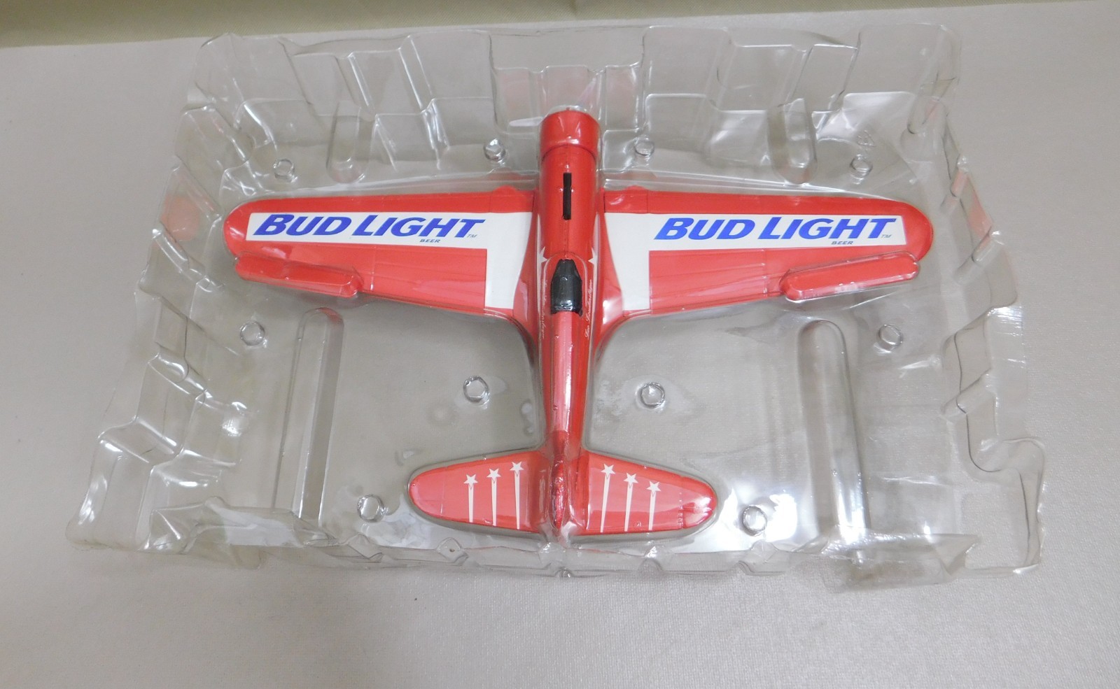 1932 Northrop Gamma Bud Light Racing Airplane Die Cast Bank Ertl 1995 F241