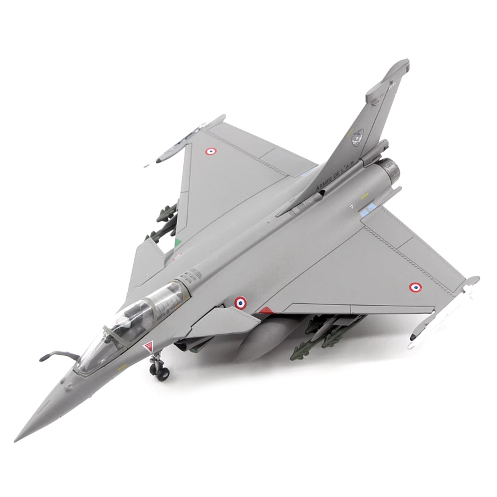 1/100 Diecast Alloy French Air Force Rafale C Libya War Fighter Model Souvenir