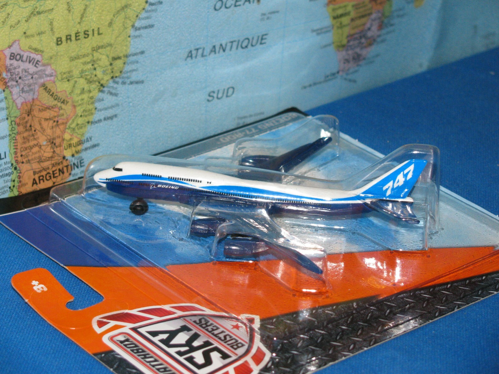 MATCHBOX MBX SKY BUSTERS BOEING B747-800 BOEING HOUSE 77-800 **BRAND NEW**