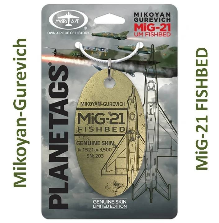 MotoArt Planetag Real aircraft skin Mikoyan-Gurevich MiG-21 FISHBED