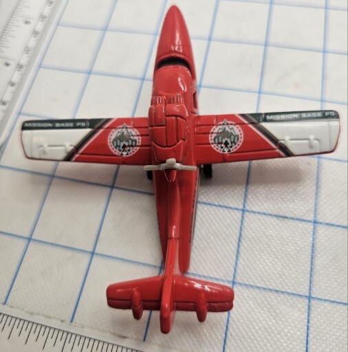 VTG 2001 Matchbox SKY BUSTERS Mission Base F5 Search Plane DieCast
