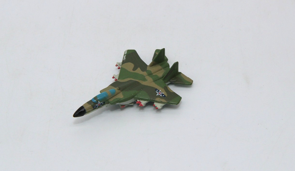 Galoob Military Micro Machines F-15 Eagle Green Camo Open